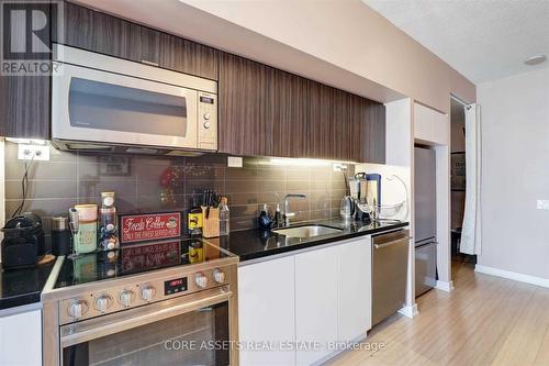 1902 - 75 Queens Wharf Road, Toronto, ON - Indoor Photo Showing Kitchen With Stainless Steel Kitchen