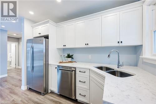 236 Berwick Street, Woodstock, ON - Indoor Photo Showing Kitchen With Double Sink