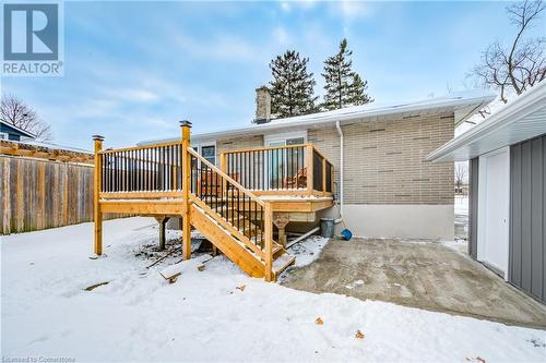 236 Berwick Street, Woodstock, ON - Outdoor With Deck Patio Veranda With Exterior