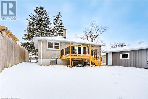 236 Berwick Street, Woodstock, ON - Outdoor With Deck Patio Veranda