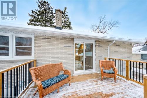 236 Berwick Street, Woodstock, ON - Outdoor With Deck Patio Veranda With Exterior