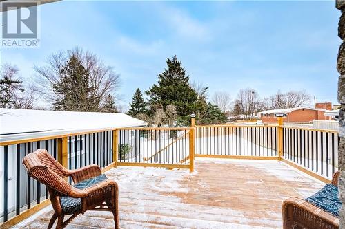 236 Berwick Street, Woodstock, ON - Outdoor With Deck Patio Veranda