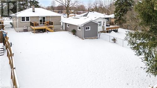 236 Berwick Street, Woodstock, ON - Outdoor With Deck Patio Veranda