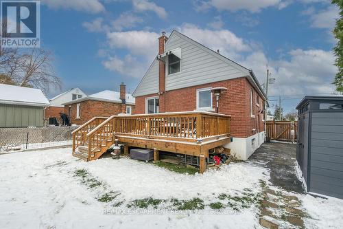 124 East 43Rd Street, Hamilton, ON - Outdoor With Deck Patio Veranda With Exterior