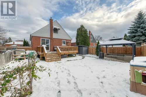 124 East 43Rd Street, Hamilton, ON - Outdoor With Deck Patio Veranda