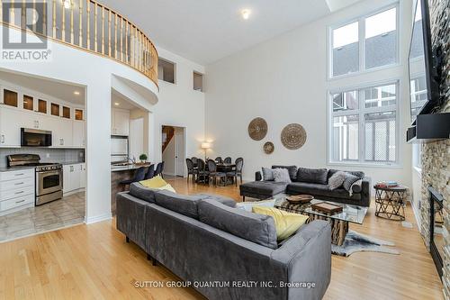 25 Waterview Road, Wasaga Beach, ON - Indoor Photo Showing Living Room With Fireplace