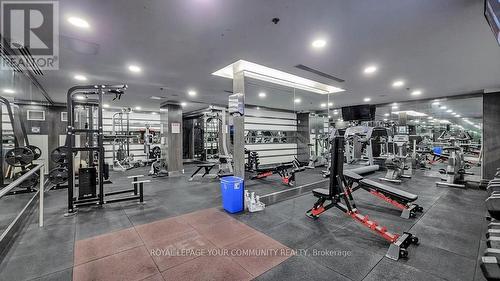 1701 - 21 Carlton Street, Toronto, ON - Indoor Photo Showing Gym Room