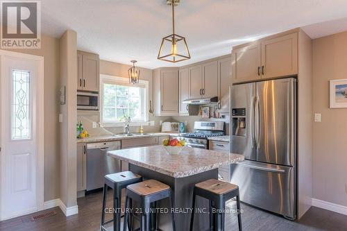 140 - 301 Carnegie Avenue, Peterborough (Northcrest), ON - Indoor Photo Showing Kitchen With Stainless Steel Kitchen