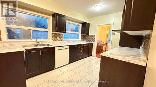 17 Ingrid Drive, Toronto, ON - Indoor Photo Showing Kitchen With Double Sink