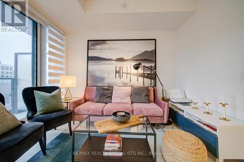 1306 - 130 River Street, Toronto, ON - Indoor Photo Showing Living Room