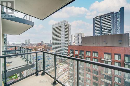 1306 - 130 River Street, Toronto, ON - Outdoor With Balcony With Exterior