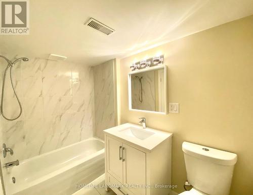 Bsmt - 129 Primeau Drive, Aurora, ON - Indoor Photo Showing Bathroom