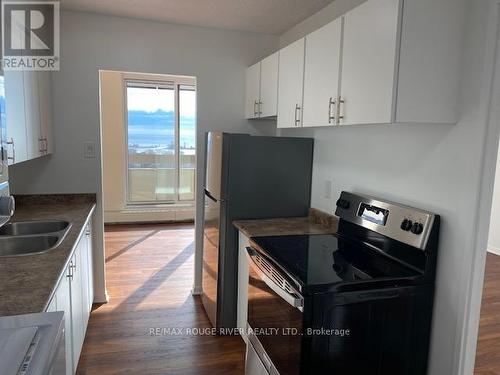 1806 - 1210 Radom Street, Pickering, ON - Indoor Photo Showing Kitchen With Double Sink