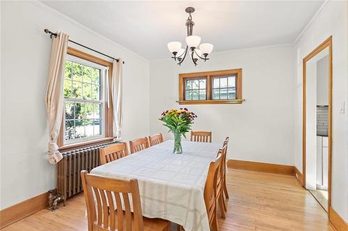 251 Duffield Street, Winnipeg, MB - Indoor Photo Showing Dining Room