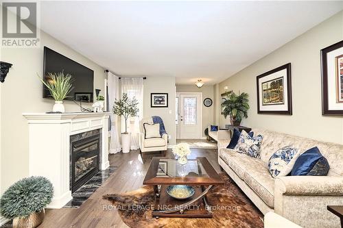 98 Cardinal Crescent, Welland, ON - Indoor Photo Showing Living Room With Fireplace