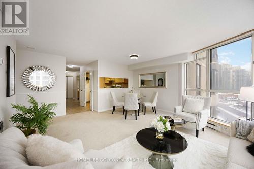 1002A - 5444 Yonge Street, Toronto, ON - Indoor Photo Showing Living Room