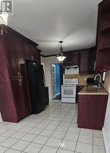 49 Donna Drive N, Brampton, ON - Indoor Photo Showing Kitchen With Double Sink