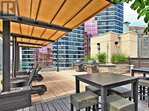 107 - 11 St Joseph Street, Toronto, ON - Outdoor With Deck Patio Veranda