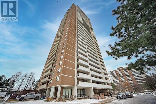 3201 - 10 Tangreen Court, Toronto, ON - Outdoor With Balcony With Facade