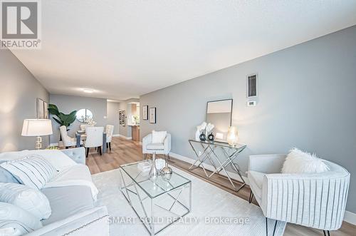 3201 - 10 Tangreen Court, Toronto, ON - Indoor Photo Showing Living Room