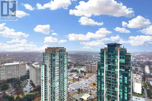 3406 - 36 Elm Drive W, Mississauga, ON - Outdoor With View