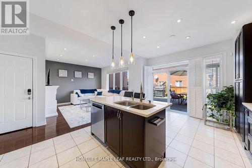 39 Snapdragon Square, Brampton, ON - Indoor Photo Showing Kitchen With Double Sink