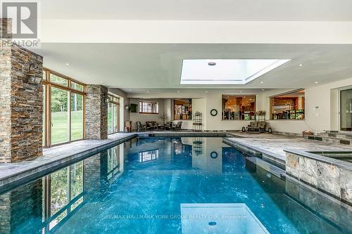 16 Hunters Glen Road, Aurora, ON - Indoor Photo Showing Other Room With In Ground Pool