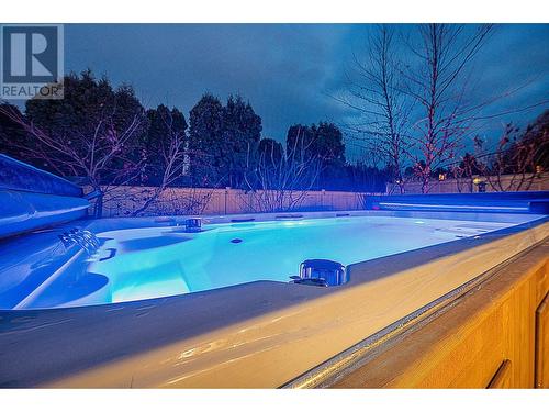 transition with ease to the swim spa, day or night - 3515 Ridge Boulevard, West Kelowna, BC - Outdoor