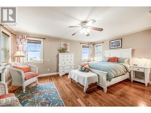 Primary with Lakeviews - 3515 Ridge Boulevard, West Kelowna, BC - Indoor Photo Showing Bedroom