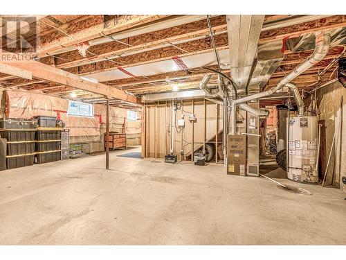 roughed in plumbing for bathroom - 3515 Ridge Boulevard, West Kelowna, BC - Indoor Photo Showing Basement