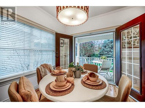 3515 Ridge Boulevard, West Kelowna, BC - Indoor Photo Showing Dining Room