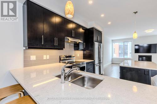 143 Boundstone Way, Ottawa, ON - Indoor Photo Showing Kitchen With Stainless Steel Kitchen With Double Sink With Upgraded Kitchen