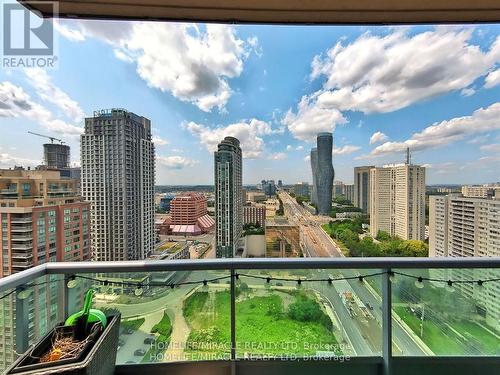 2609 - 1 Elm Drive W, Mississauga, ON - Outdoor With Balcony With View