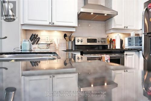 2609 - 1 Elm Drive W, Mississauga, ON - Indoor Photo Showing Kitchen With Double Sink