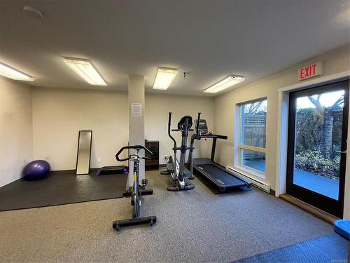 105-555 Franklyn St, Nanaimo, BC - Indoor Photo Showing Gym Room