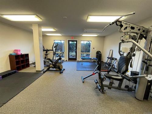 105-555 Franklyn St, Nanaimo, BC - Indoor Photo Showing Gym Room