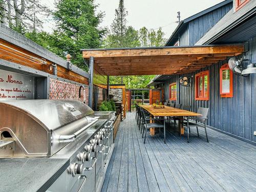 Terrasse - 55 Ch. De La Colline, Saint-Sauveur, QC - Outdoor With Deck Patio Veranda With Exterior