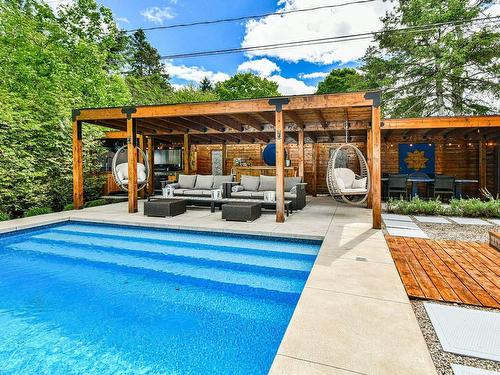 Piscine - 55 Ch. De La Colline, Saint-Sauveur, QC - Outdoor With In Ground Pool