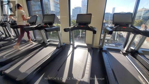 1707 - 48 Power Street, Toronto, ON - Indoor Photo Showing Gym Room