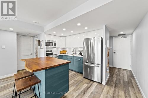 915 - 705 King Street W, Toronto, ON - Indoor Photo Showing Kitchen With Stainless Steel Kitchen