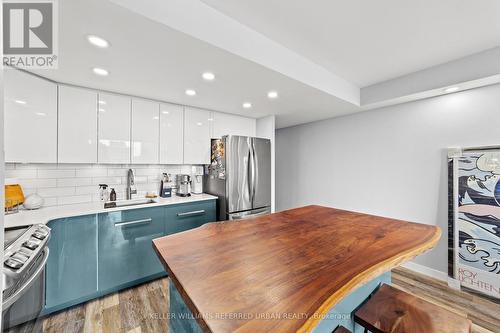 915 - 705 King Street W, Toronto, ON - Indoor Photo Showing Kitchen With Stainless Steel Kitchen