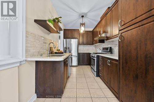 41 Speedwell Street, Brampton, ON - Indoor Photo Showing Kitchen With Stainless Steel Kitchen With Double Sink