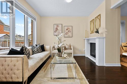 41 Speedwell Street, Brampton, ON - Indoor Photo Showing Living Room With Fireplace