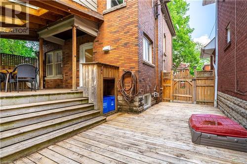 56 Newton Avenue, Hamilton, ON - Outdoor With Deck Patio Veranda With Exterior