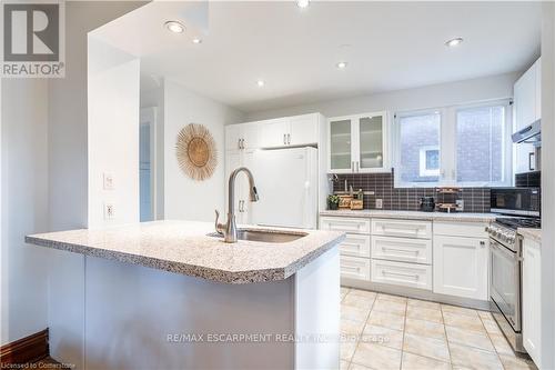 56 Newton Avenue, Hamilton, ON - Indoor Photo Showing Kitchen With Upgraded Kitchen