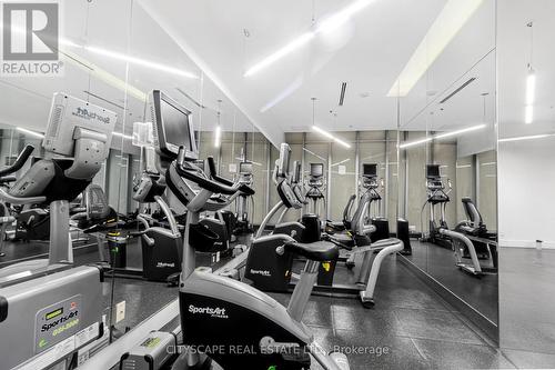 3910 - 12 York Street, Toronto, ON - Indoor Photo Showing Gym Room