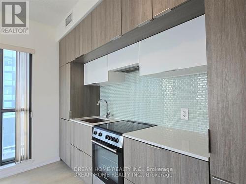 2706 - 159 Dundas Street E, Toronto, ON - Indoor Photo Showing Kitchen With Upgraded Kitchen