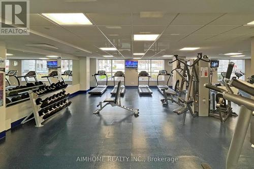 807 - 38 Cedarland Drive, Markham, ON - Indoor Photo Showing Gym Room