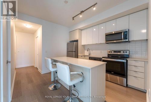 707 - 859 The Queensway, Toronto, ON - Indoor Photo Showing Kitchen With Stainless Steel Kitchen With Upgraded Kitchen