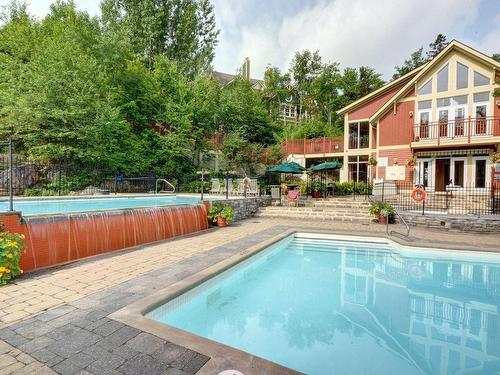 Pool - 2-209 Ch. Des Quatre-Sommets, Mont-Tremblant, QC - Outdoor With In Ground Pool With Backyard